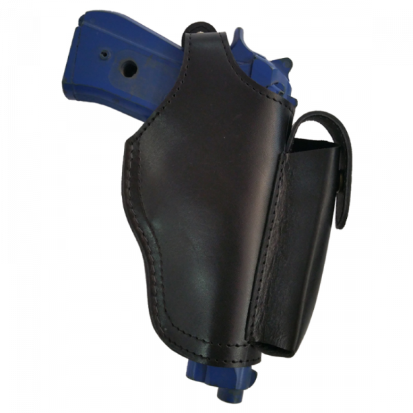 Pistol Cover Leather Outside Side Mag Pistol Holsters