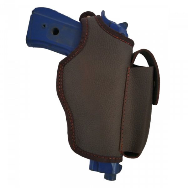 Pistol Cover Leather Outside Fur Pistol Holsters