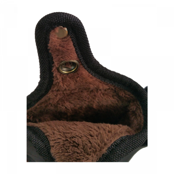 Pistol Cover Leather Outside Fur Pistol Holsters