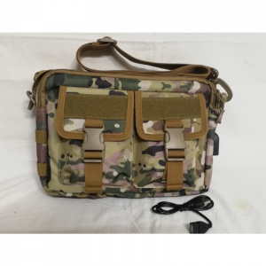 Tactical Hunting Cartridges Bag - Mobile Charge Cable Cartridges Bag