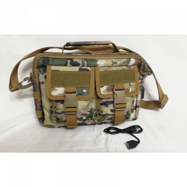 Tactical Hunting Cartridges Bag - Mobile Charge Cable Cartridges Bag